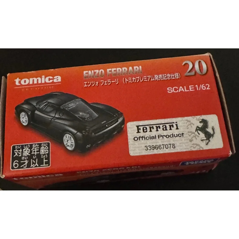 Tomica Premium 20‎ Enzo Ferrari Takara Tomy Diecast Car Black New in Box